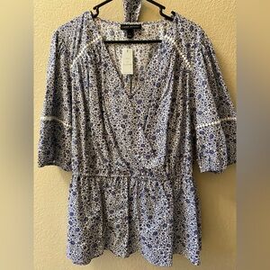 Lane Bryant NWT Floral Blouse